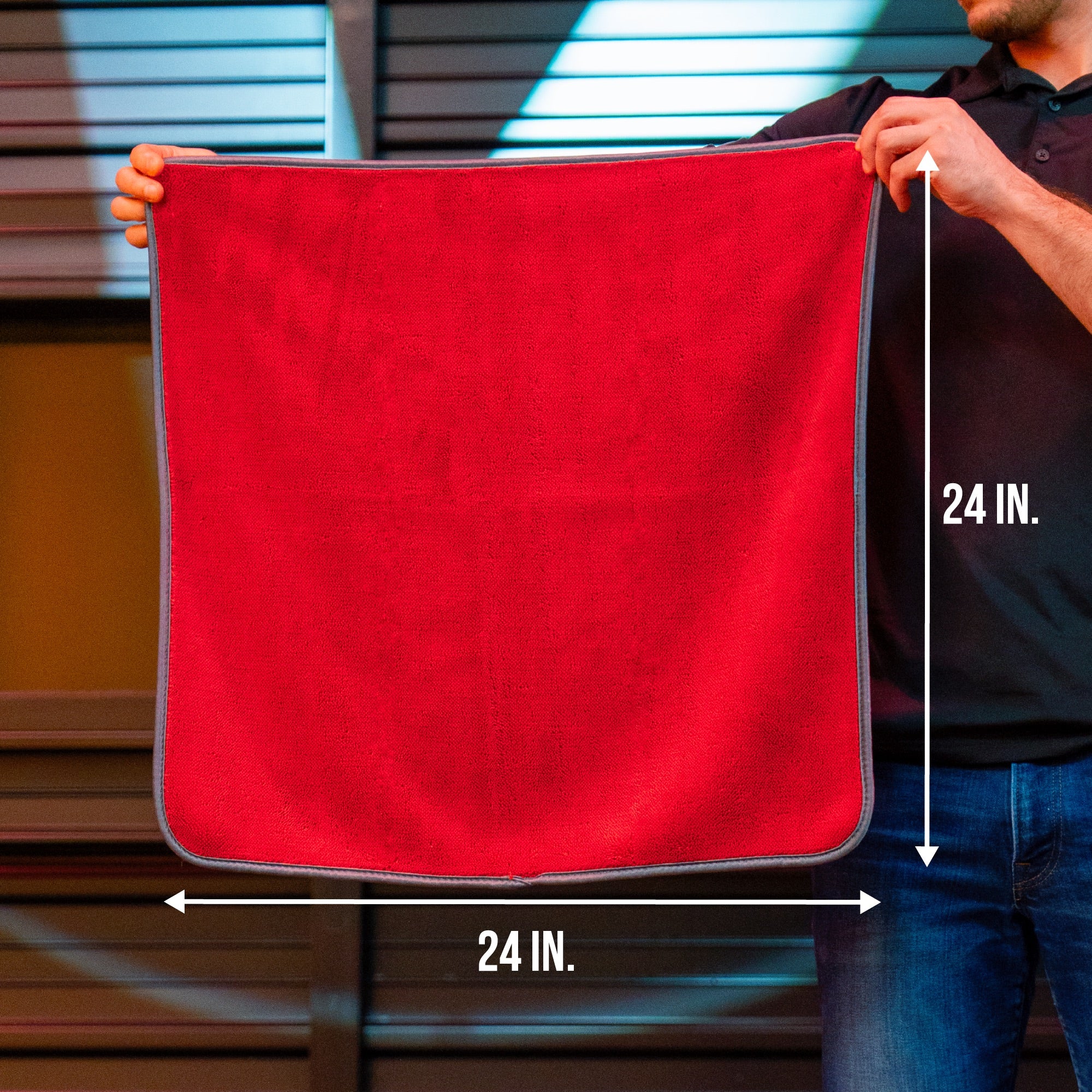 Twisted Loop Drying Towel