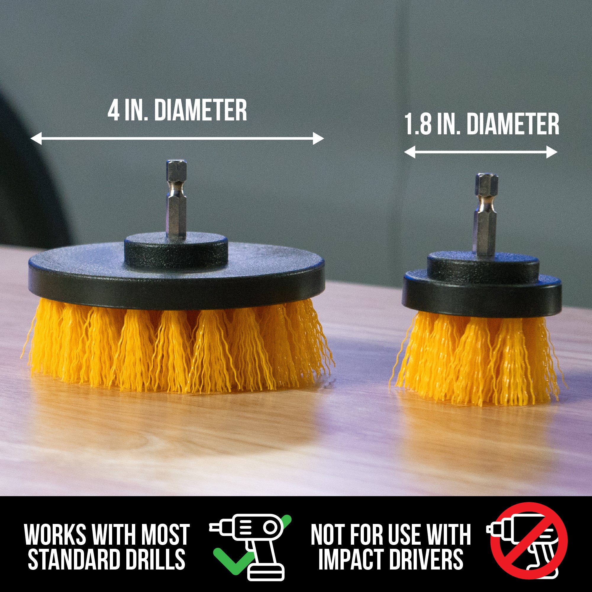 Drill Powered Brushes