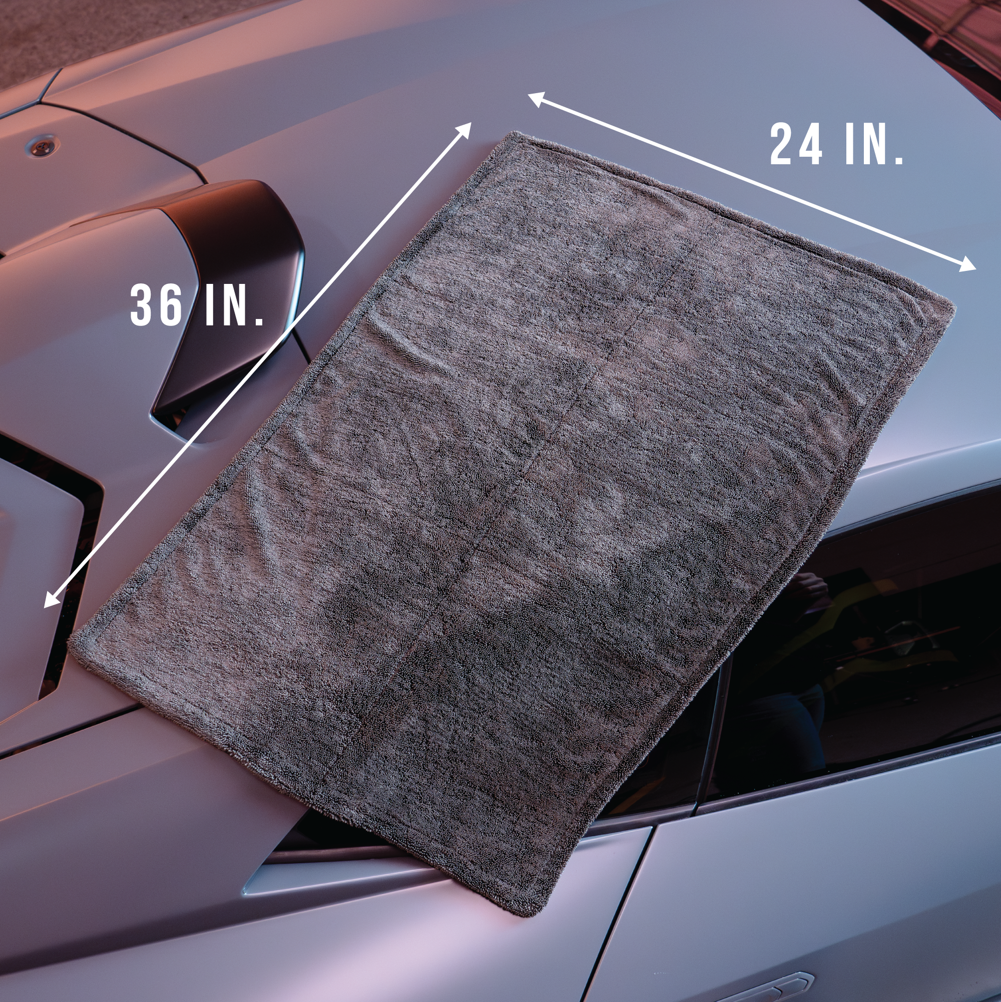 V+ Twisted Loop Drying Towel