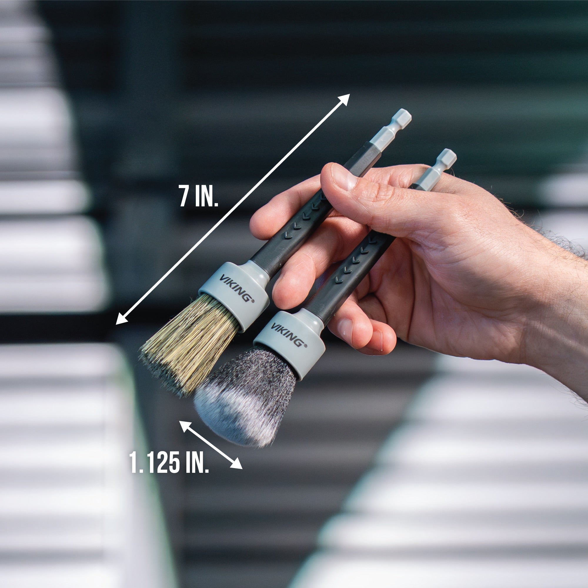 Drill Powered Detail Brushes