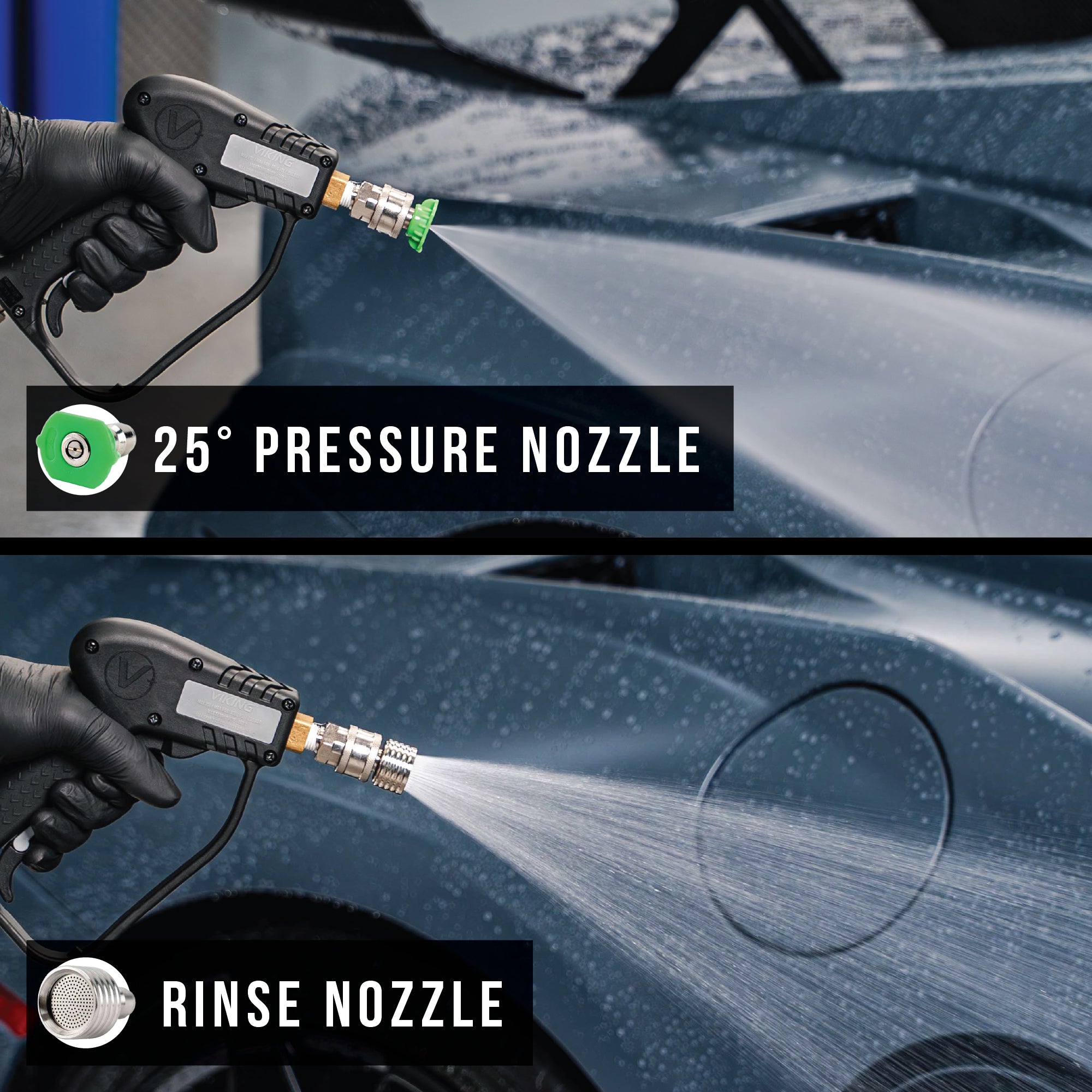 V+ Premium Swivel Pressure Washer Gun