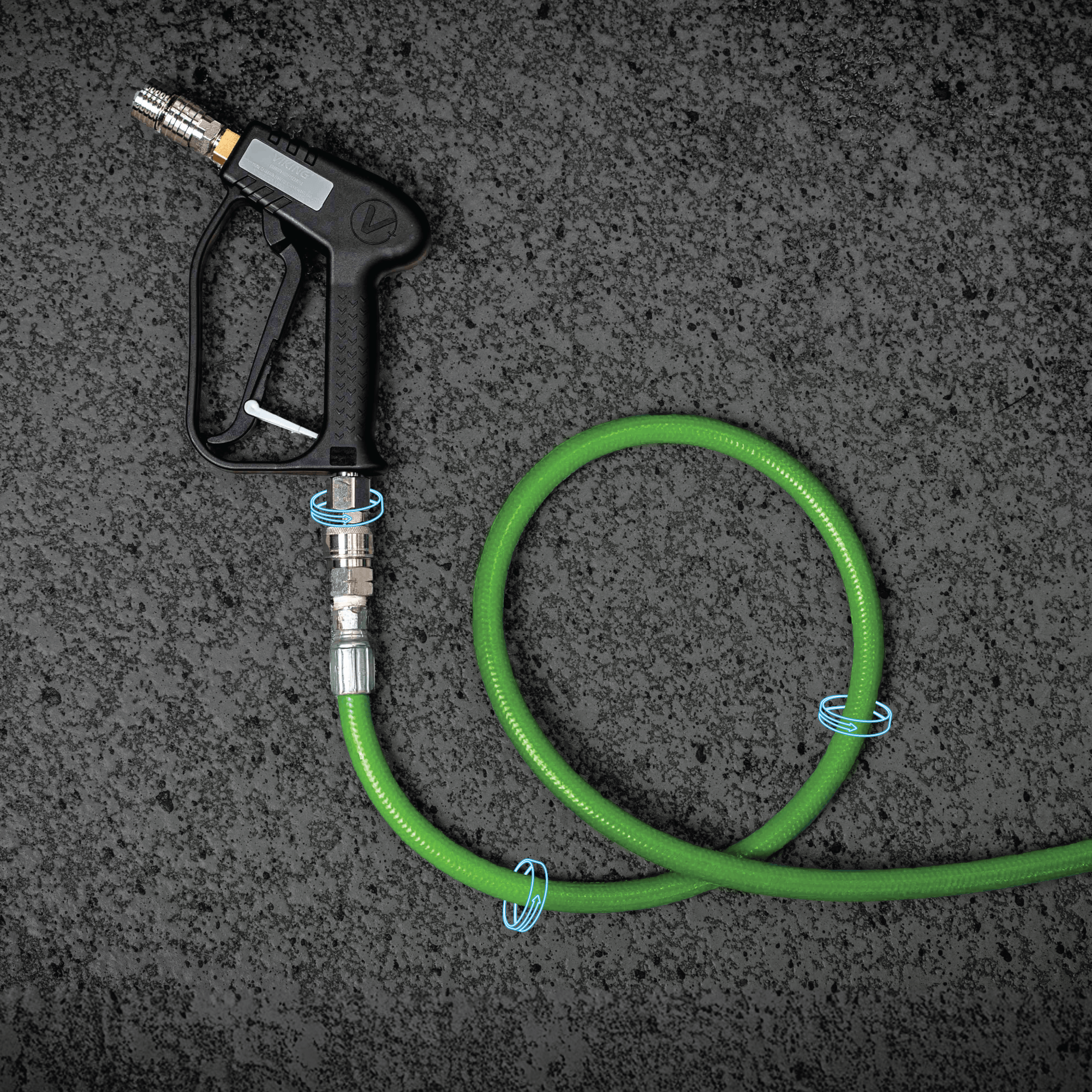 V+ Premium Swivel Pressure Washer Gun