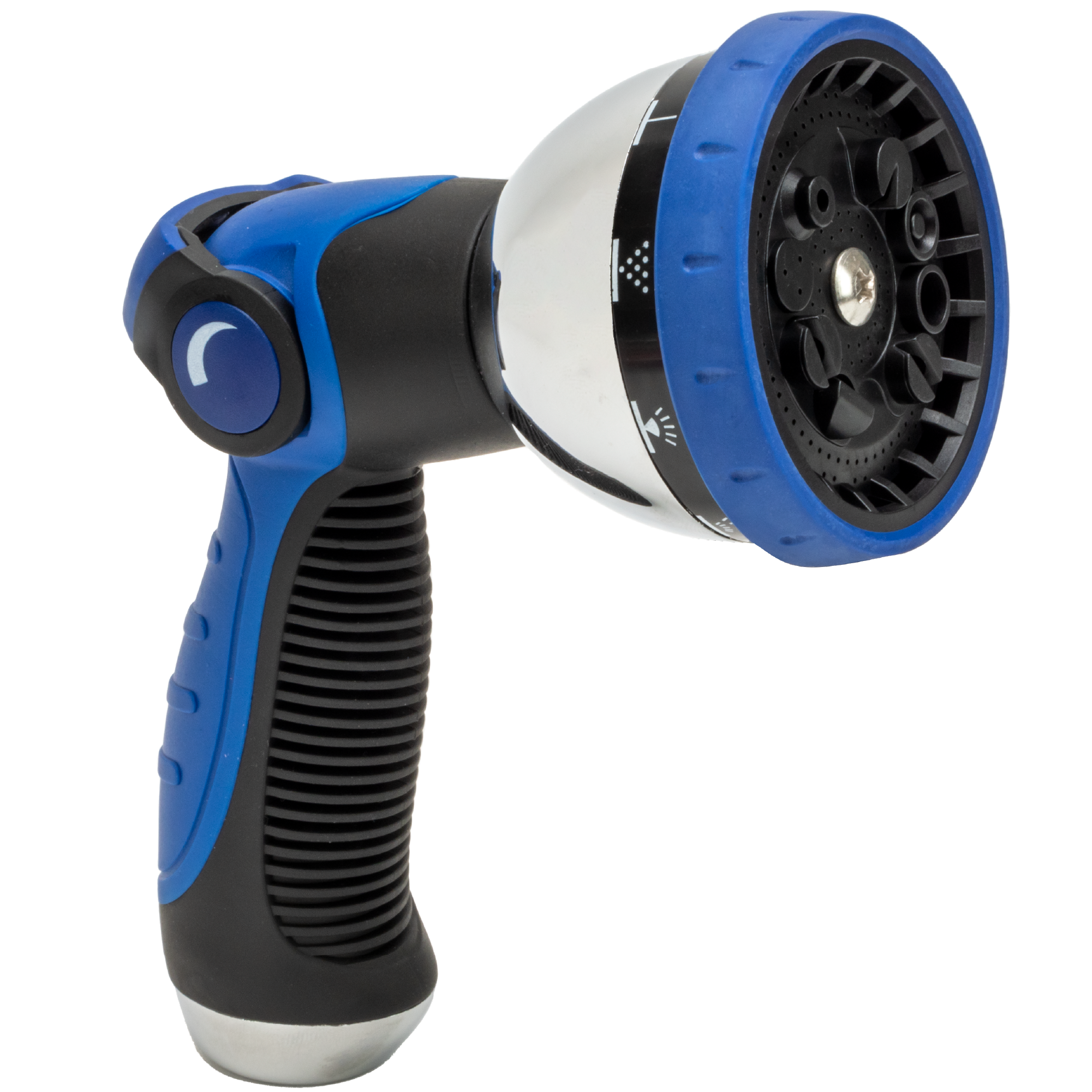 thumb control 10 way spray nozzle