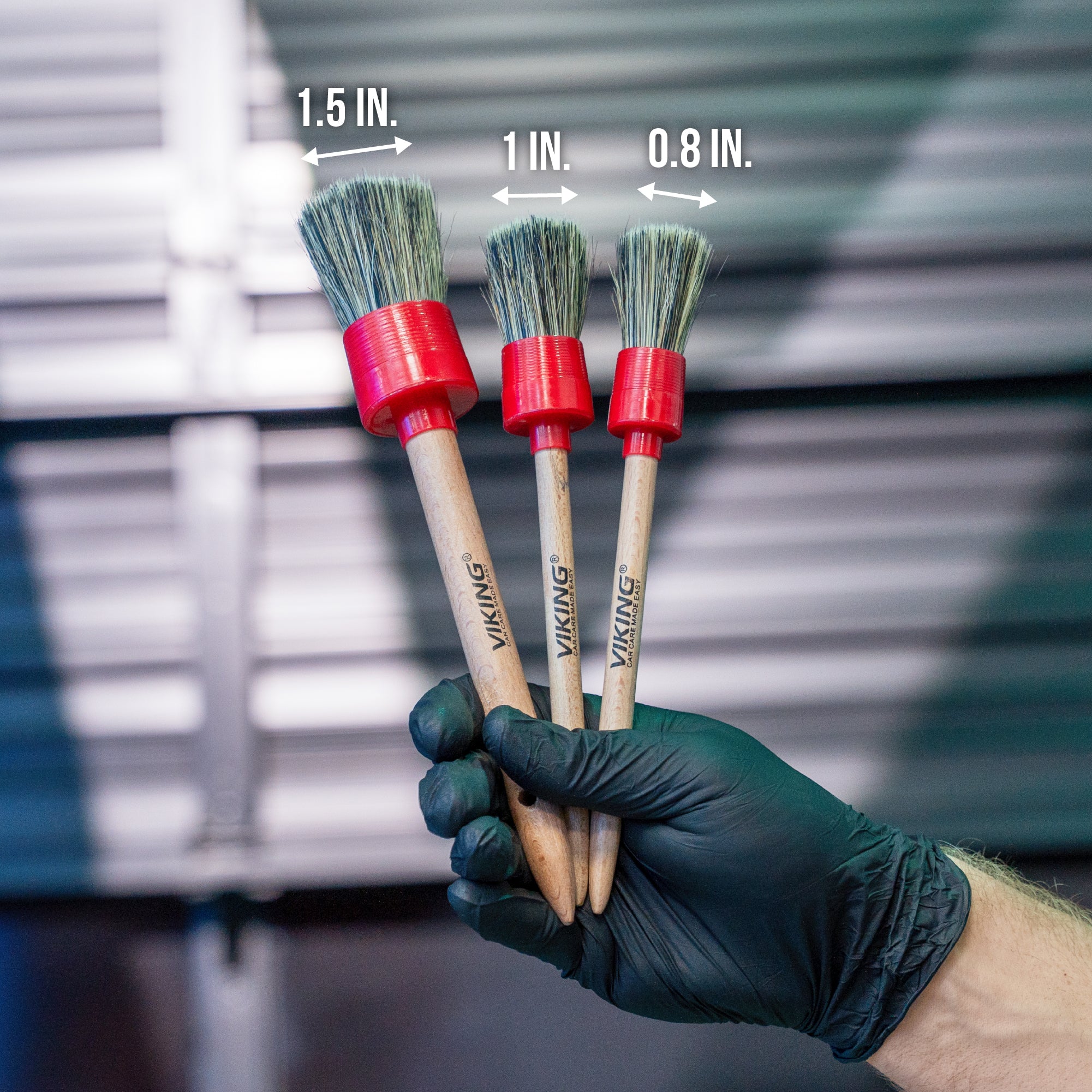 Exterior Wood Detail Brushes