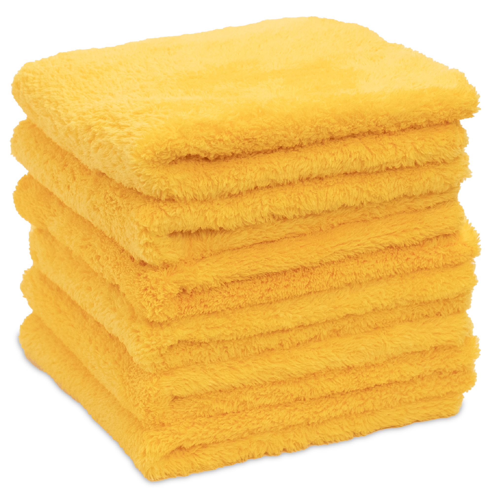 ultra plush finishing towels 6 pack yellow