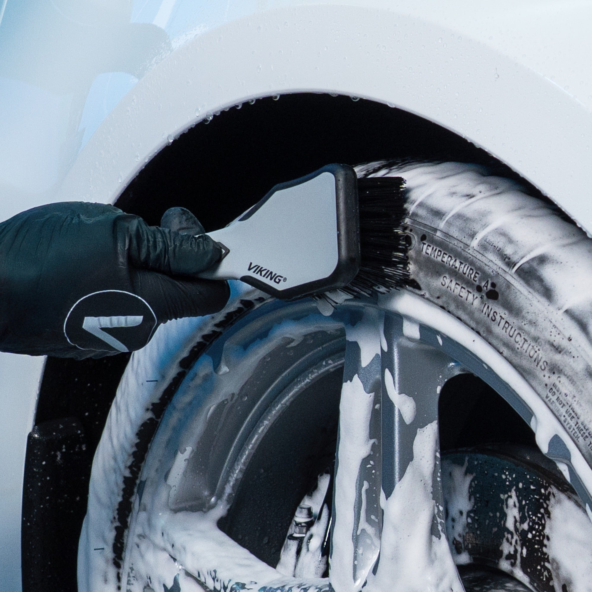 Low Profile Tire Brush