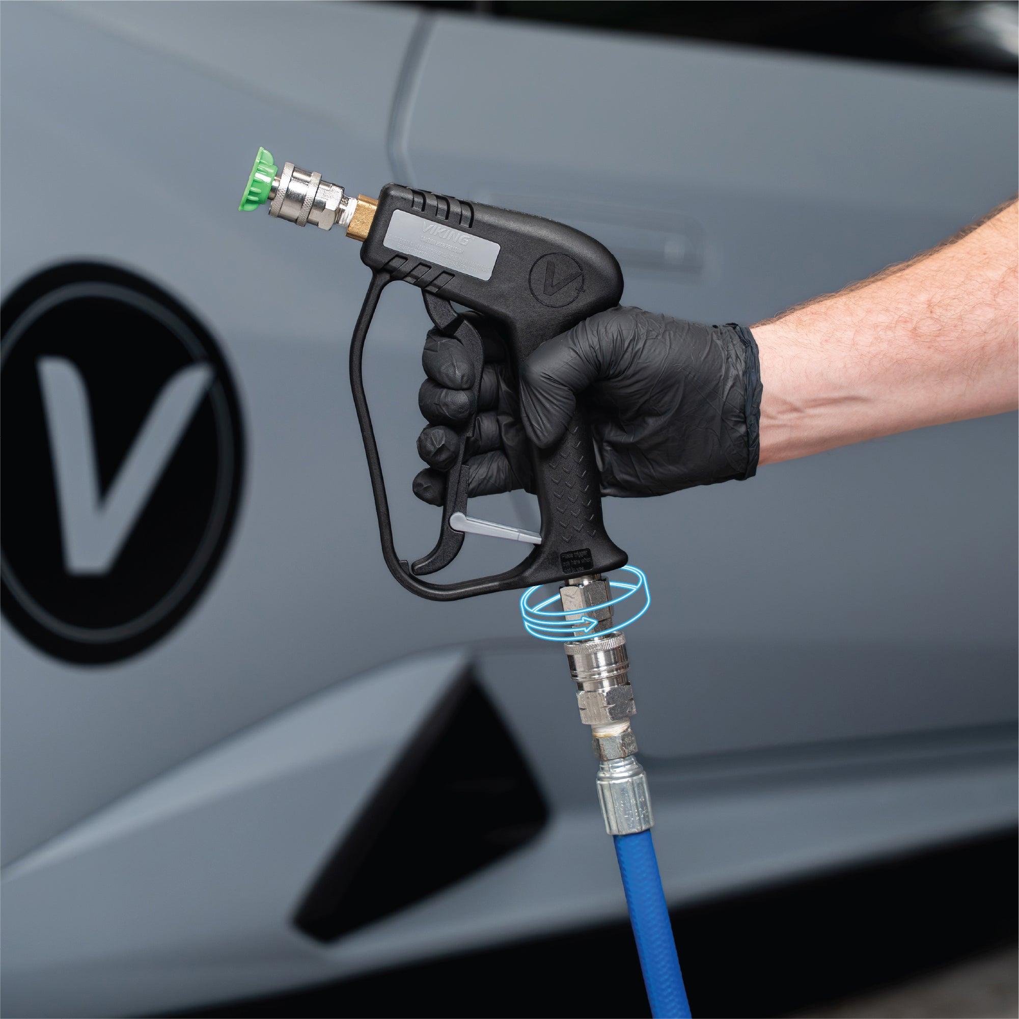 V+ Premium Swivel Pressure Washer Gun