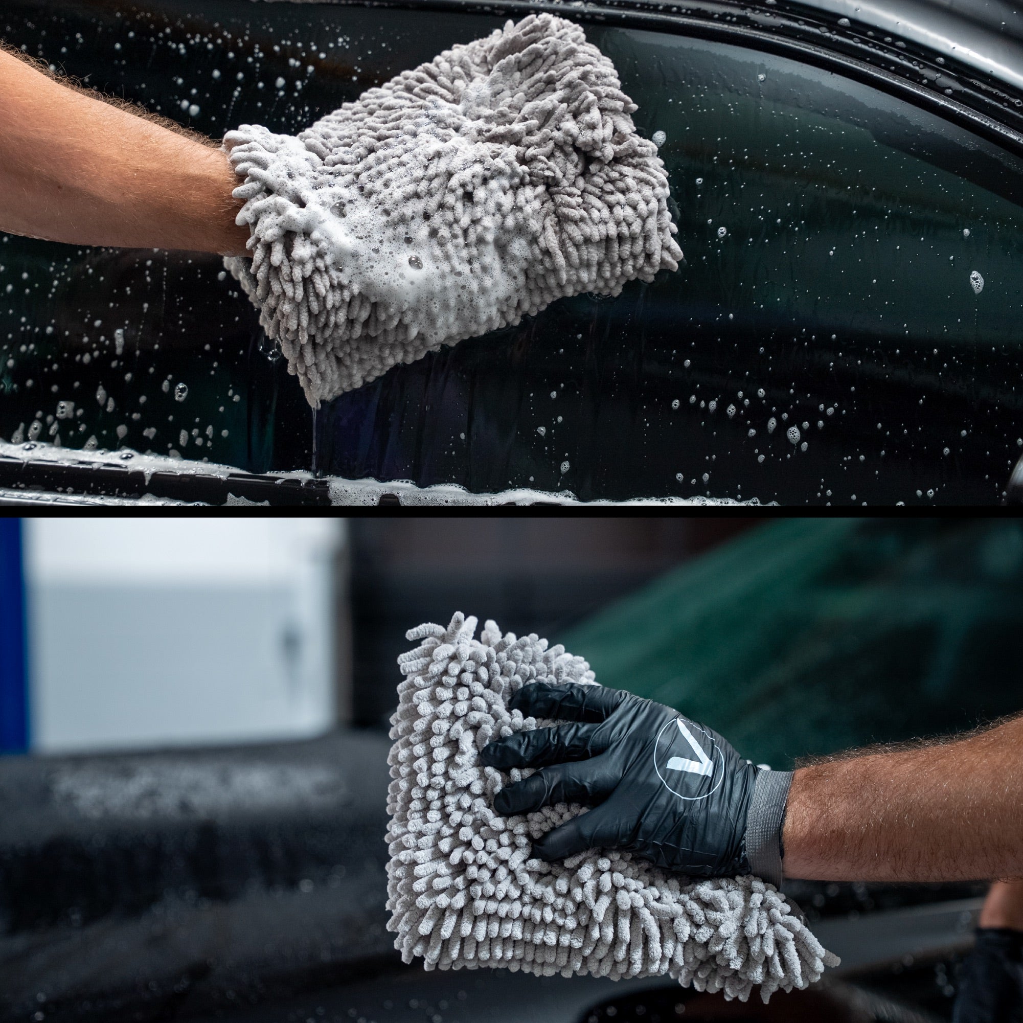 V+ Cuffless Wash Mitts