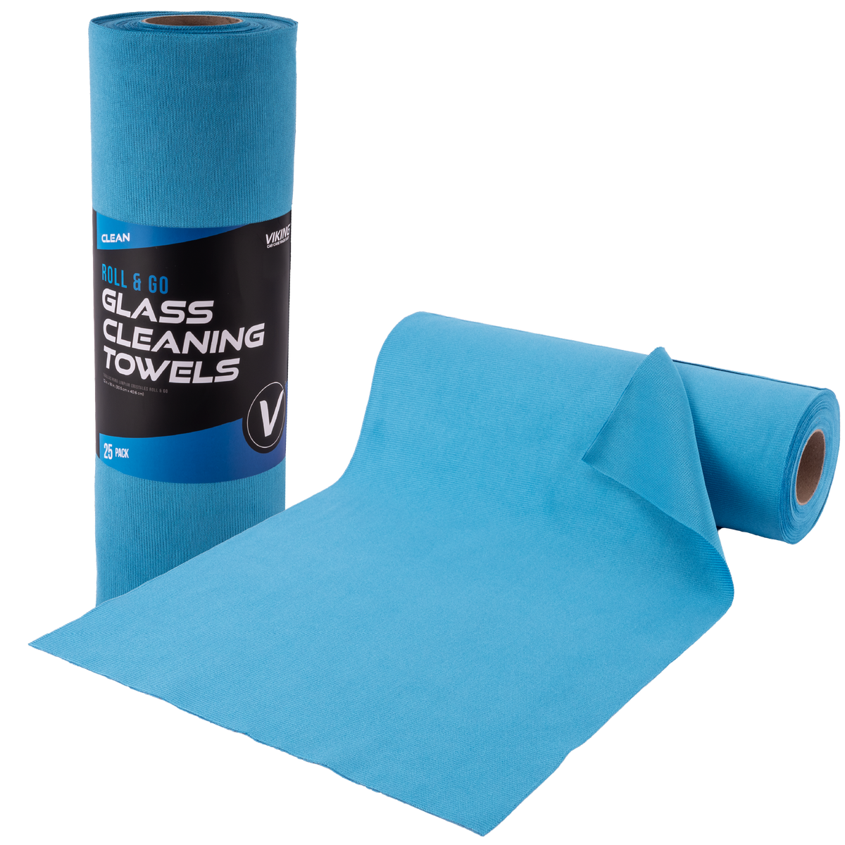 Roll & Go Glass Cleaning Towels