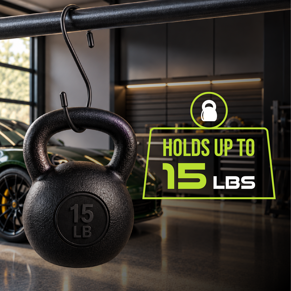 Heavy-Duty Storage Hooks